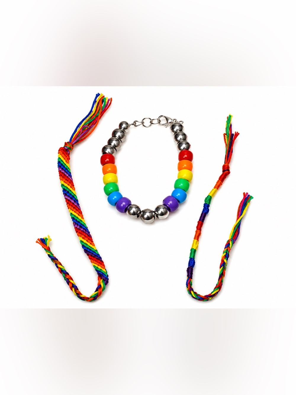 Rainbow bracelet bundle 🌈